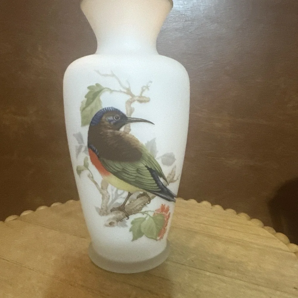Enesco bird vase